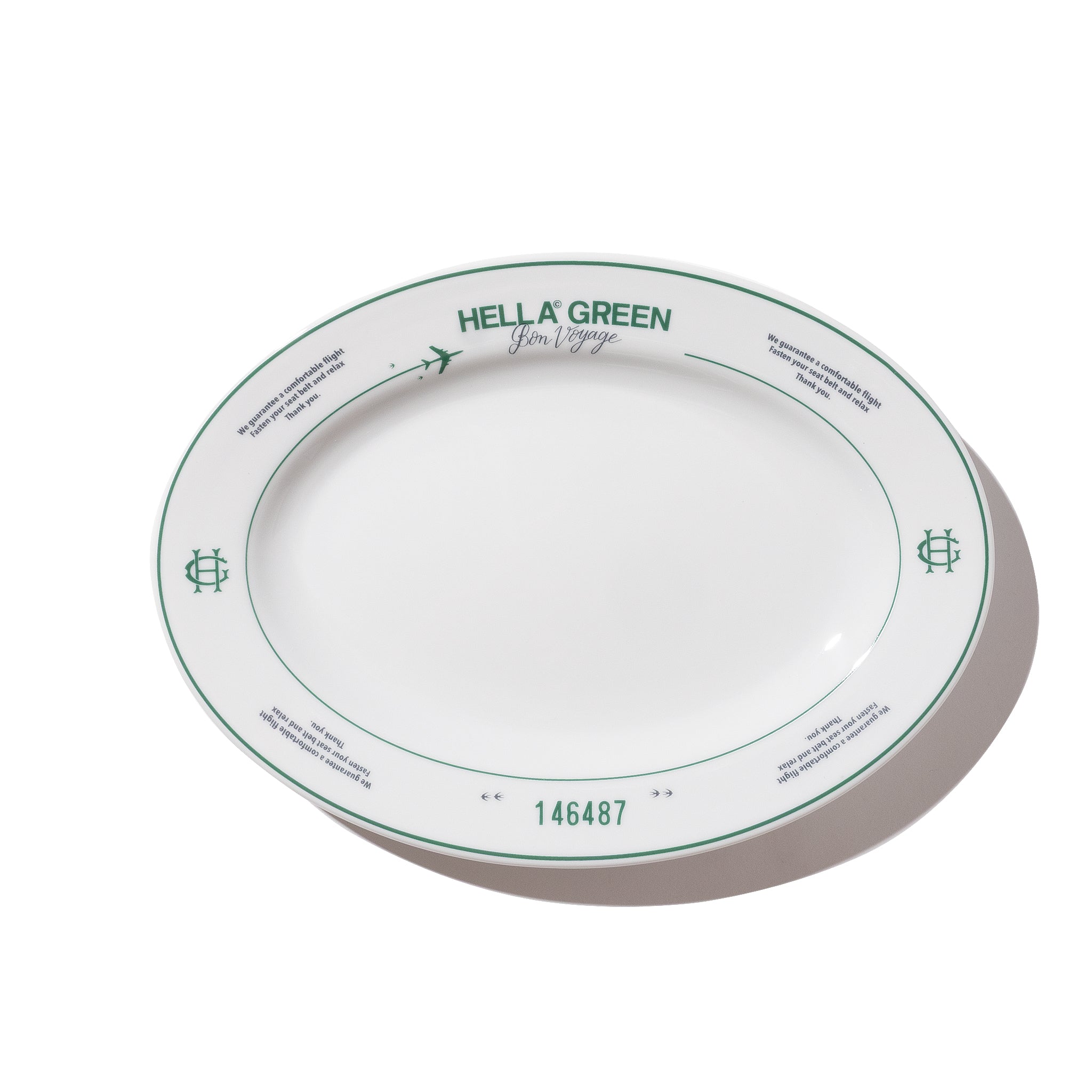 Bon voyage Plate