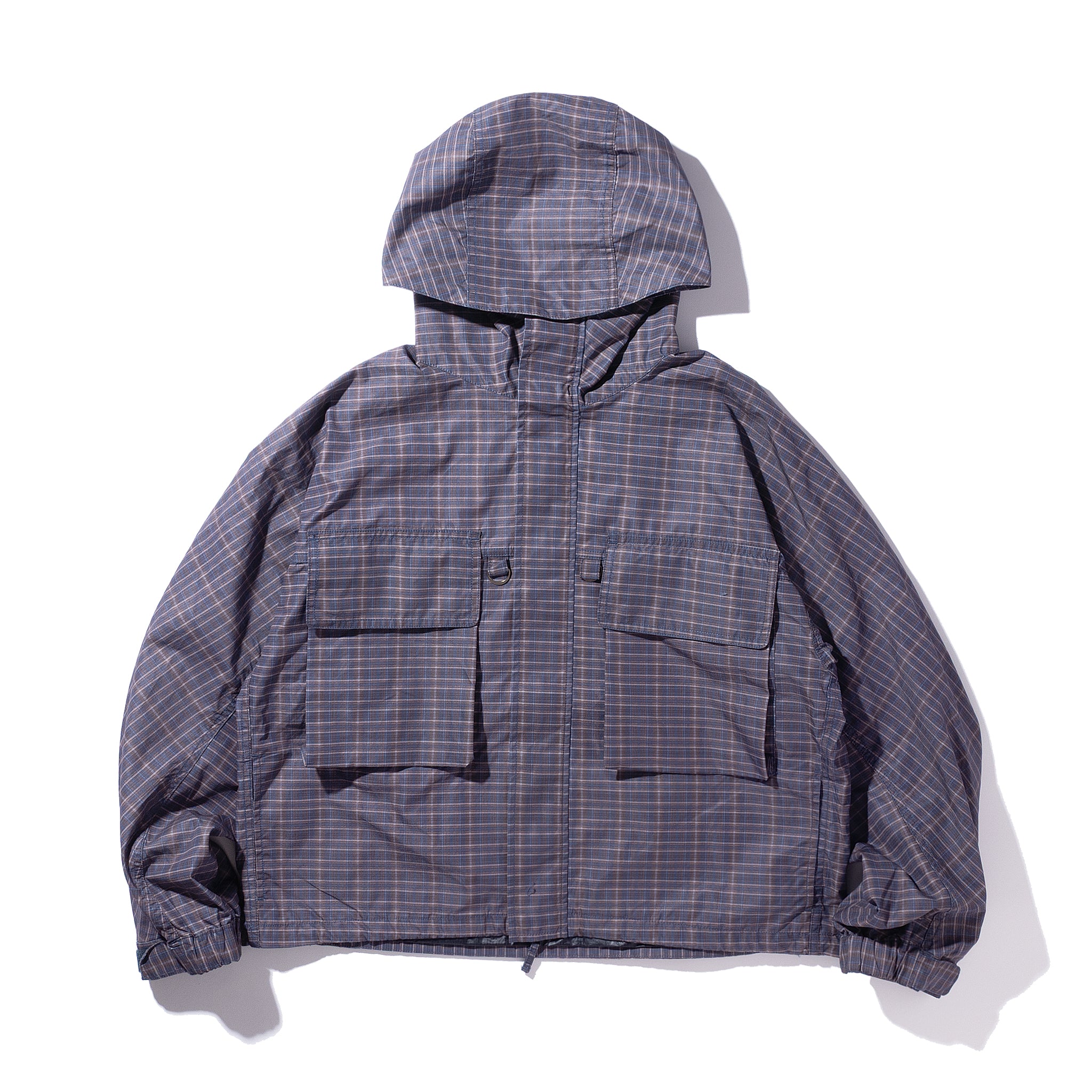 Check Nylon jacket