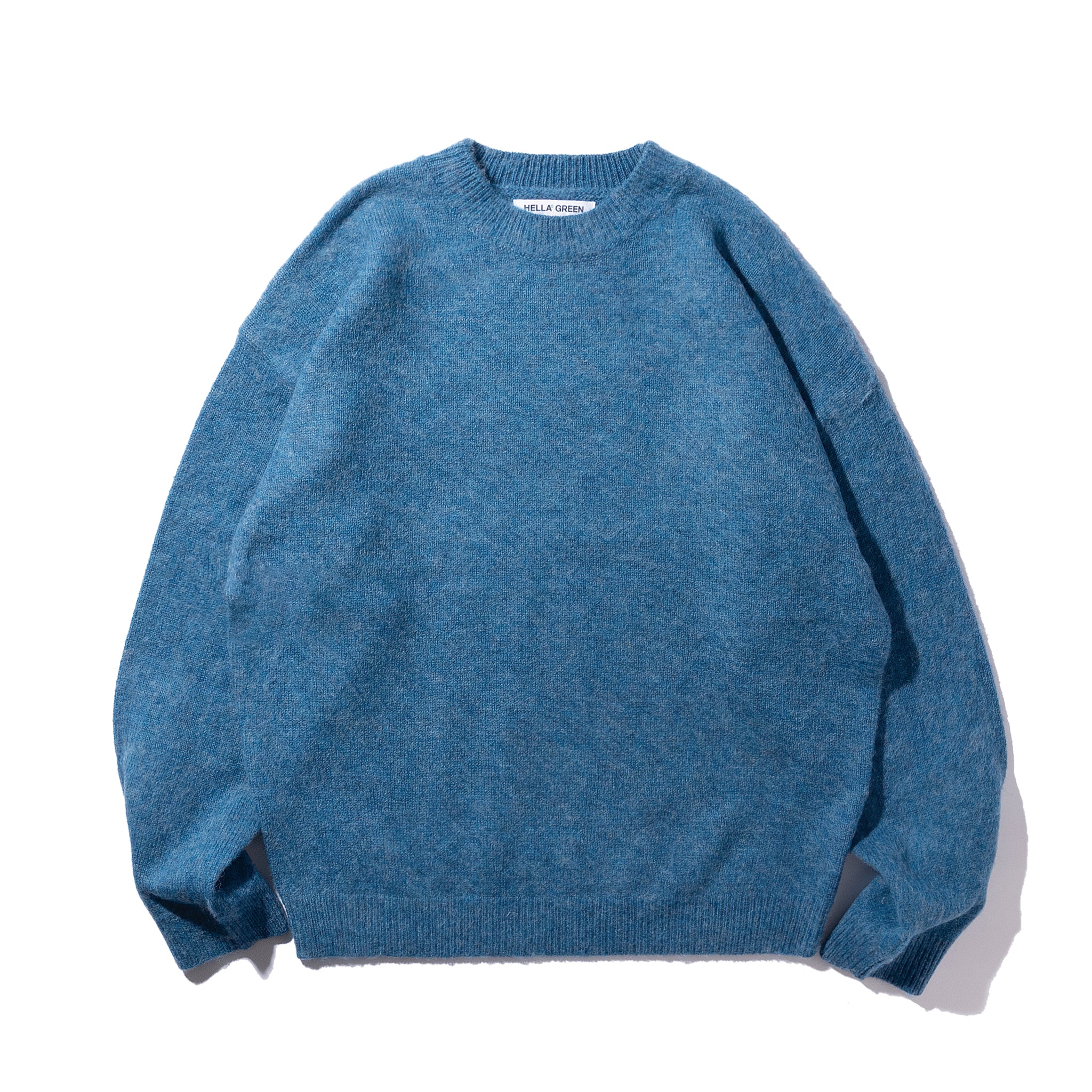 Shetland Wool Knit Sweater