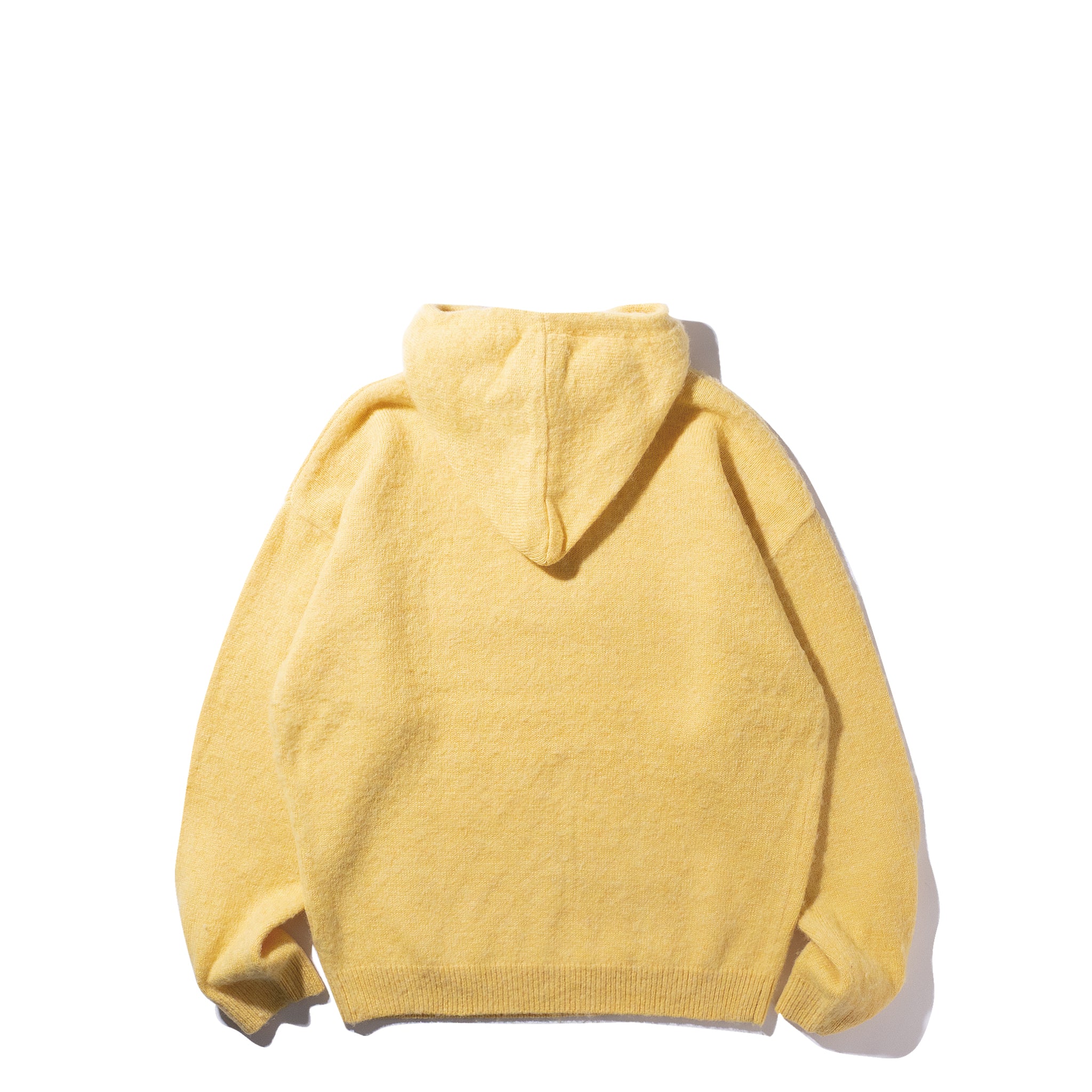 Shetland Wool Knit Hoodie