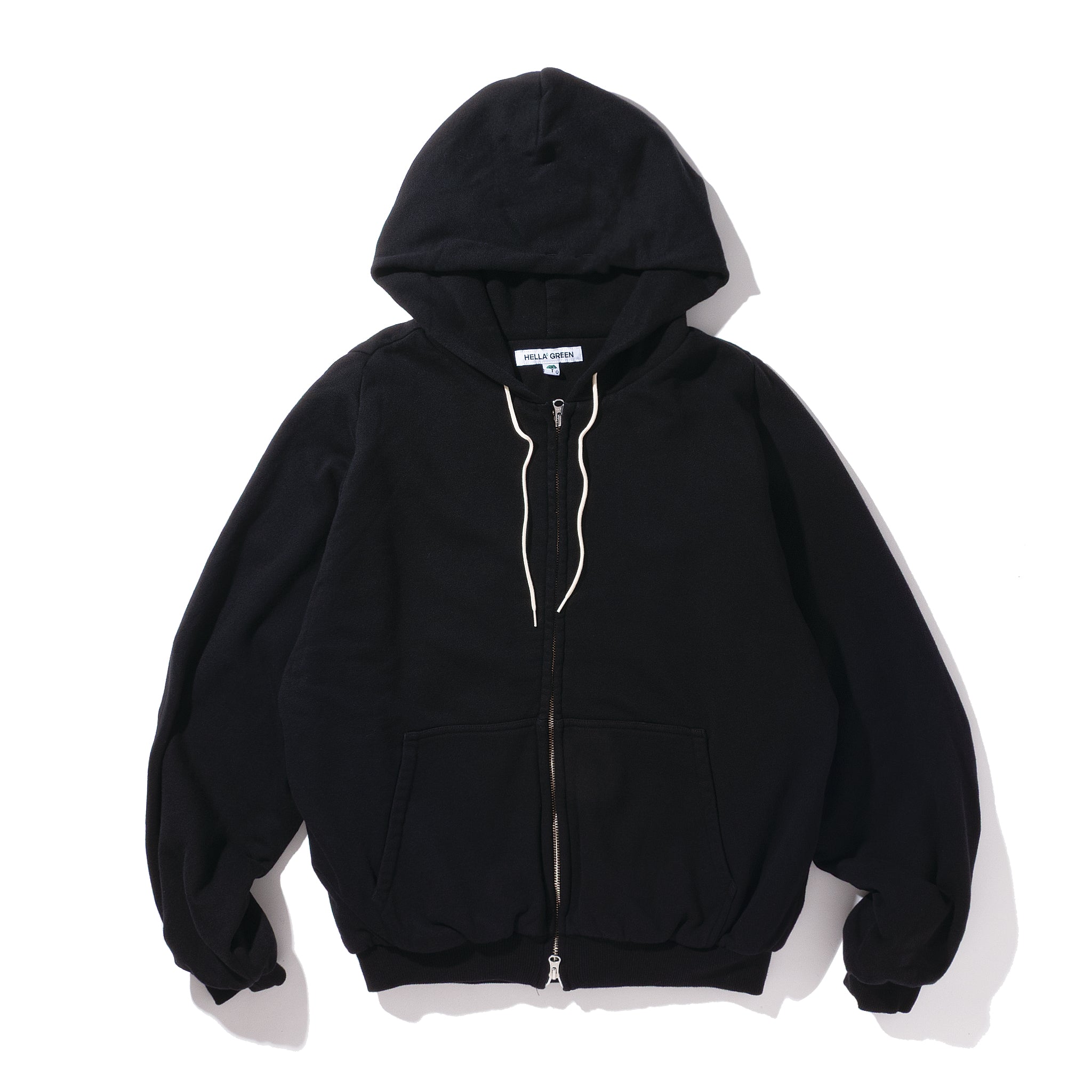 Semi raglan Zip Hoodie