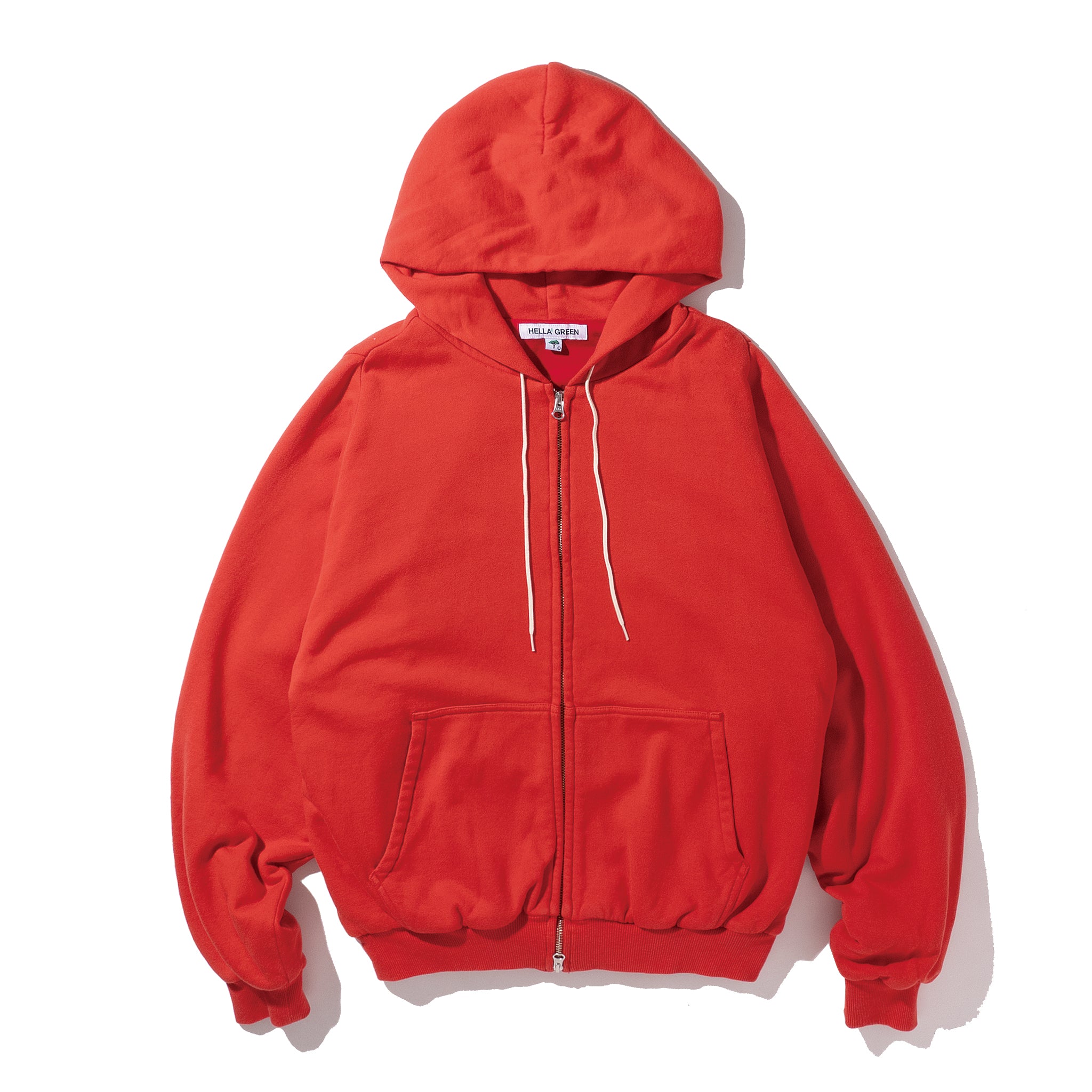 Semi raglan Zip Hoodie